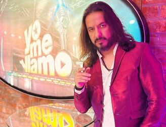 Paraguayo imita a Marco Antonio Solís en el programa “Yo Me Llamo” de Ecuador. Foto: Gentileza