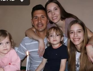 Jonathan Fabbro celebró su cumpleaños 42 junto a su familia.