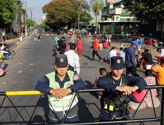 La Policía asegura que cumple con su trabajo. Foto: archivo, Nación Media.