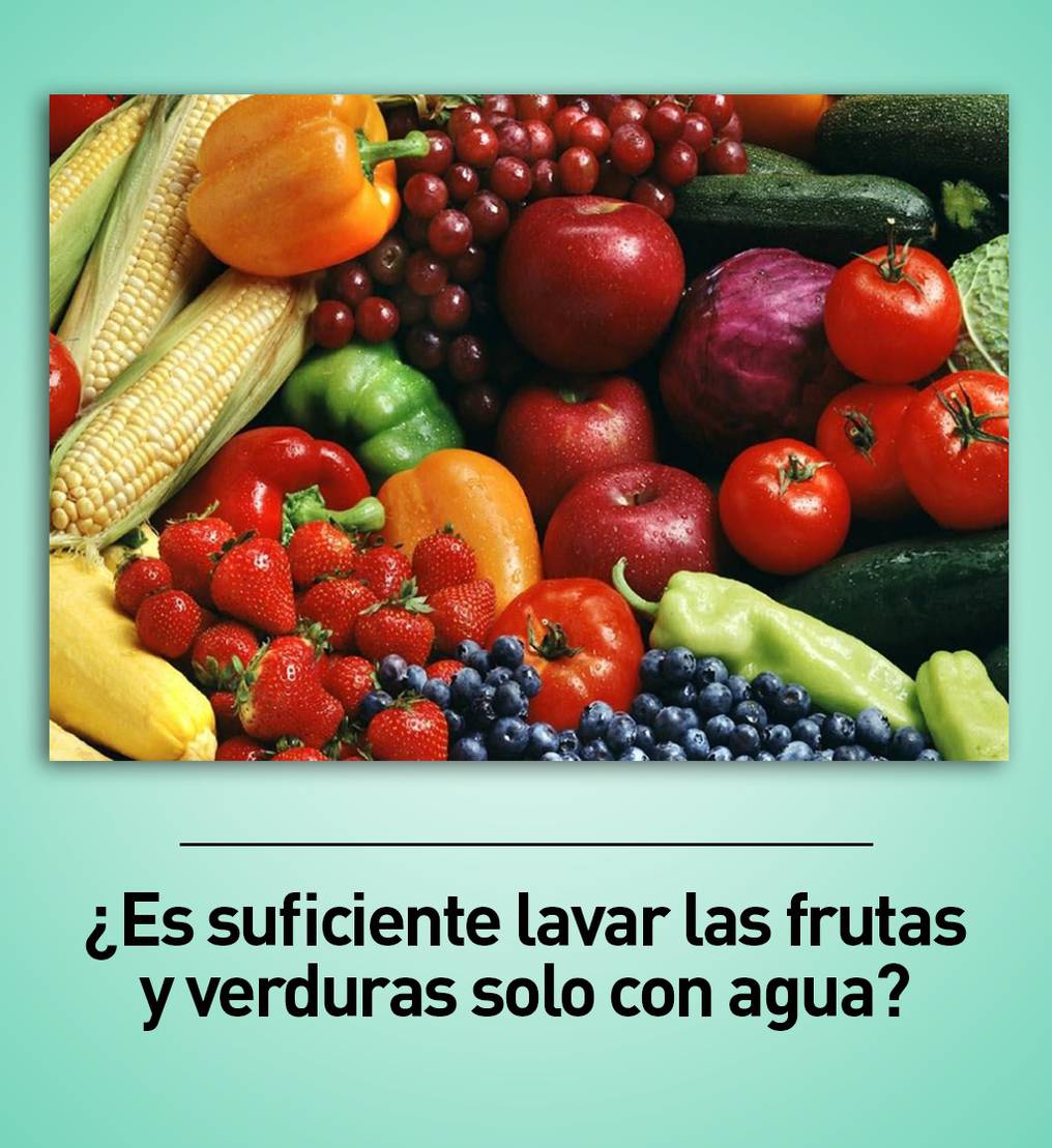 La Nación / ¿Es suficiente lavar las frutas y verduras solo con agua?