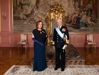 La ceremonia tuvo lugar en el Palacio Real de Estocolmo. Foto: Gentileza.