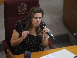 Kattya González había planteado una acción de inconstitucionalidad tras su expulsión del Senado.FOTO: ARCHIVO