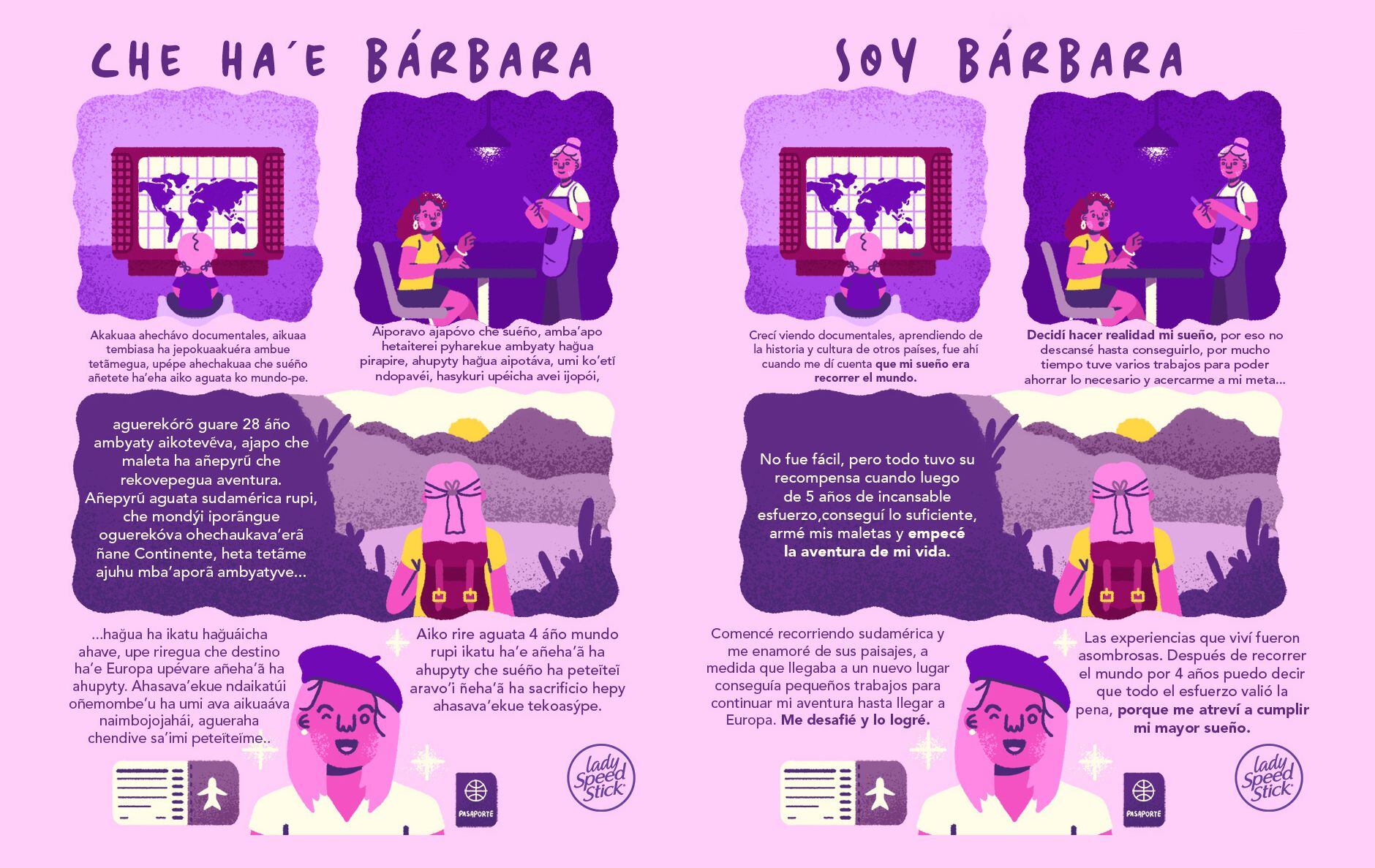 La Nación / Conocé las historias de las 8 mujeres “Bárbara” de Lady Speed  Stick