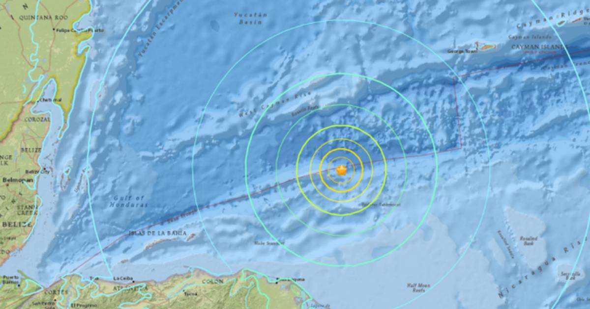 La Nación / Alerta de tsunami en Honduras tras sismo de magnitud 7,6 grados