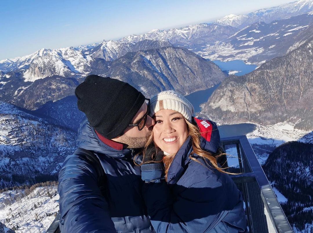 La Nación / ¡Escalando! Yolanda Park y Chipi Vera en la cima de la  cordillera de Dachstein