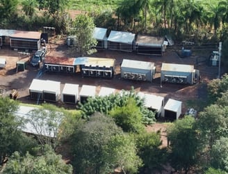 Una granja de criptominerìa en Guairá, que ahora desata una polémica en el congreso.