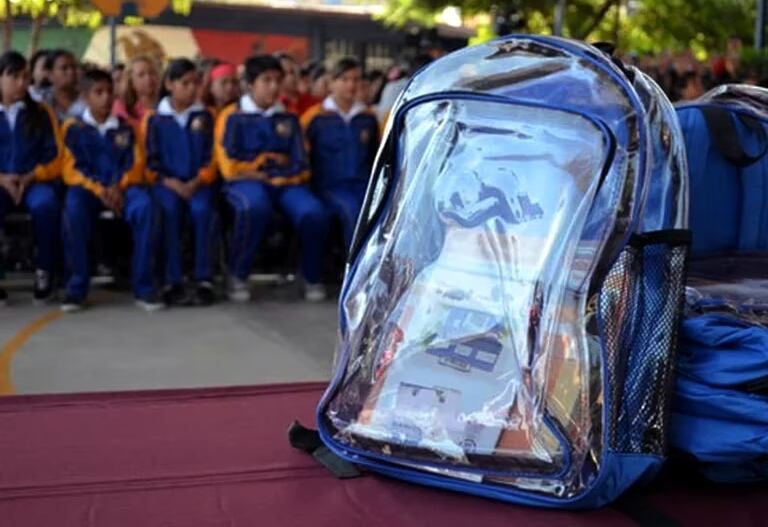 Mochila de registro a la escuela para mochila Argentina