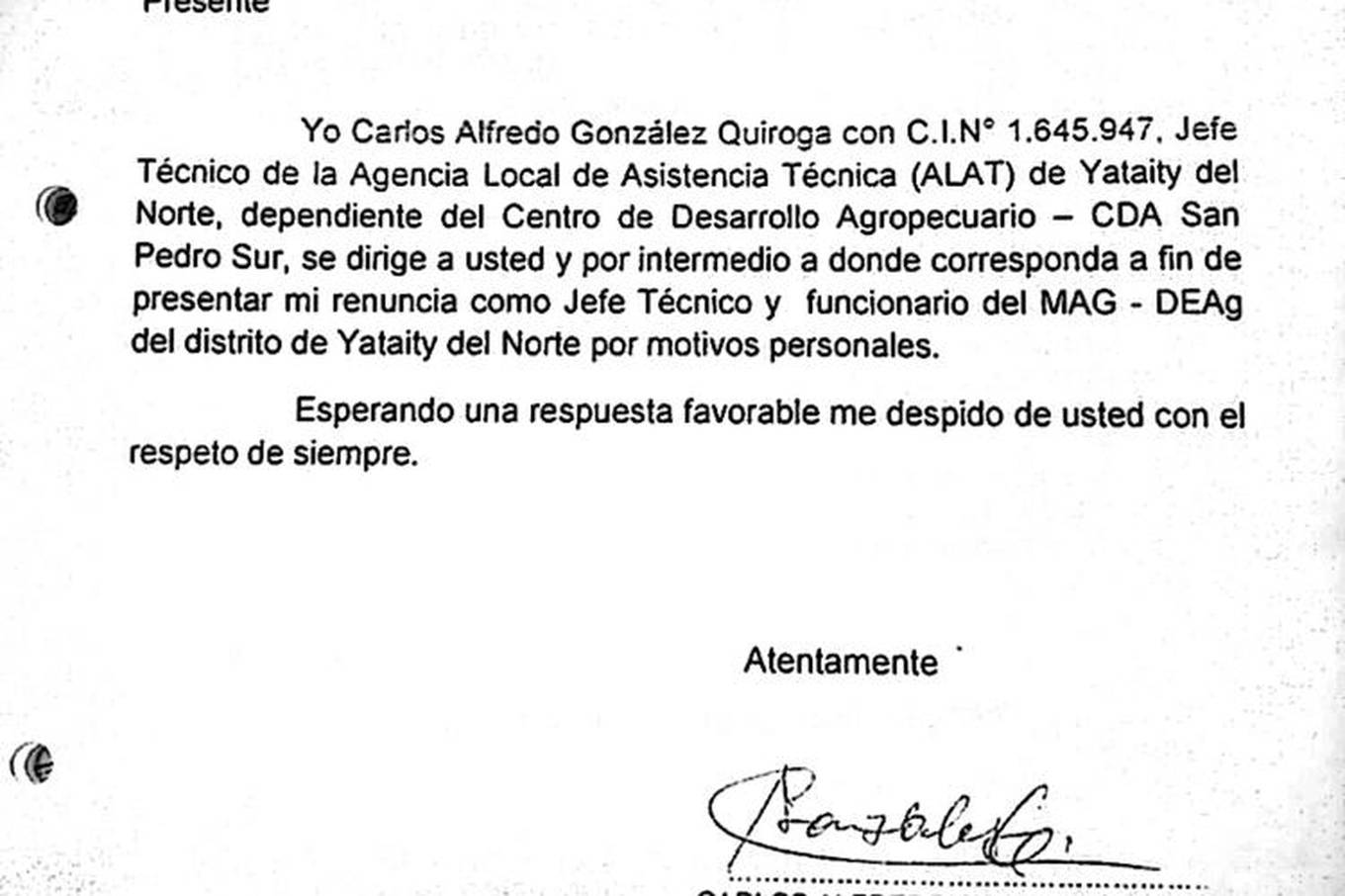 Igor” González renuncia a su puesto de dirigente de Humacao