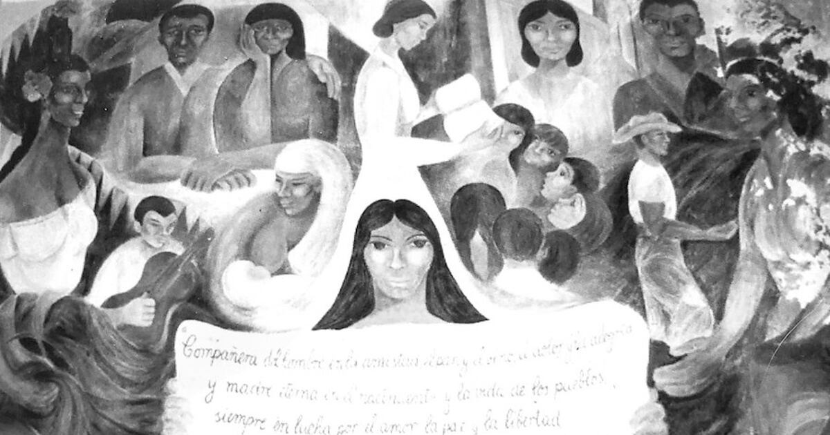 La Nación / Un mural asunceno de las mujeres