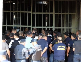 Fiscalía investiga esquema de corrupción de agentes penitenciarios de Tacumbú. Foto: Jorge Jara - Nación Media.