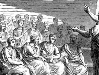 Isócrates fue un destacado orador y educador griego cuya influencia perdura a lo largo de los siglos.