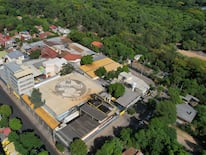Vista aérea de la fábrica de embutidos Ochsi. Foto: Jorge Jara, NM.