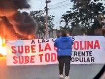 Protestas en Ecuador.