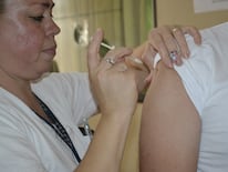 La vacunación registra una baja convocatoria.