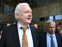 El fundador de Wikileaks quedó libre tras declararse culpable y cumplir una pena. Foto: AFP.