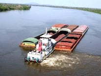 Actualmente se mantiene vigente el cobro del peaje en la Hidrovía Paraguay-Paraná. Foto: archivo.