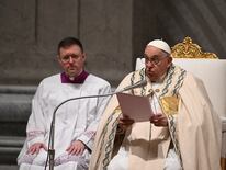 El papa Francisco denunció la tortura a prisioneros de guerra. (Photo by Tiziana FABI / AFP)