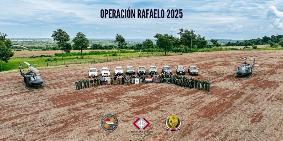 La operación conjunta denominada “Rafaelo”, estuvo integrada por la Senad, con el apoyo del CODI y el Ministerio Público por parte de Paraguay y la Gendarmería Nacional y la Prefectura Naval Argentina. Foto: Gentileza