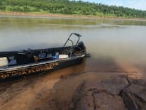 El cuerpo fue encontrado en aguas del río Paraná. Foto: Gentileza.