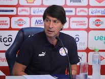 Daniel Garnero, seleccionador de Paraguay. Foto: Eduardo Velázquez