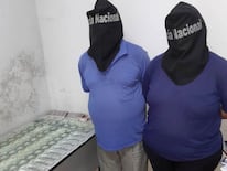 La empleada y su pareja fueron detenidos, con parte del dinero en su poder. Foto: Gentileza.