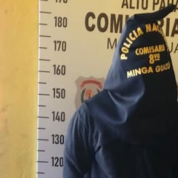 Fausto Javier Cáceres Báez (25) fue detenido en Minga Guazú. Foto: Gentileza.