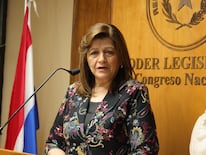 Senadora Blanca Ovelar. Foto: Gentileza