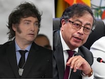 Javier Milei y Gustavo Petro,, en nueva polémica.