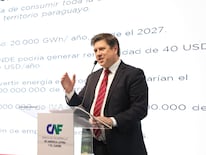 Javier Giménez, ministro de Industria y Comercio.