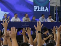 La imagen corresponde a la última asamblea del PLRA. Foto: Nación Media.