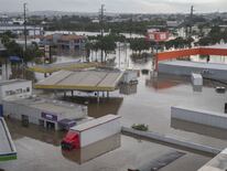 Inundaciones en Brasil. Foto: AFP.