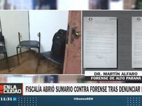 El médico forense Martín Alfaro lamentó el sumario abierto en su contra. Imagen: GEN.