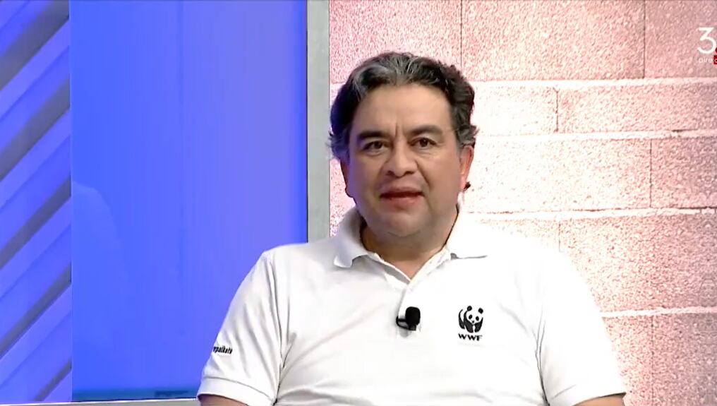 Óscar Rodas, el director de Cambio Climático y Políticas de WWF Paraguay, Foto: Gentileza