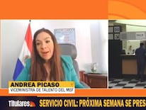 Andrea Picaso adelantó la presentación de modificaciones al proyecto de carrera del Servicio Civil. Imagen: GEN.