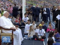 El papa Francisco en la primera Jornada Mundial de los Niños. Foto: Gentileza