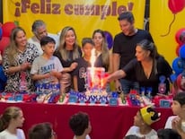 Nachito Rodríguez celebró su cumpleaños junto a su familia