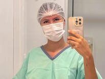 Alba Riquelme se recupera tras superar su cirugía contra la endometriosis. Foto: @albariquelme/Instagram