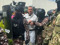 Jorge Glas, exvicepresidente de Ecuador. Foto: AFP