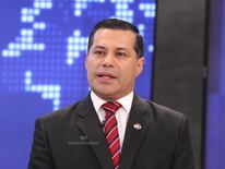 Félix Sosa, presidente de la ANDE. Foto: Pánfilo Leguizamón, Nación Media.