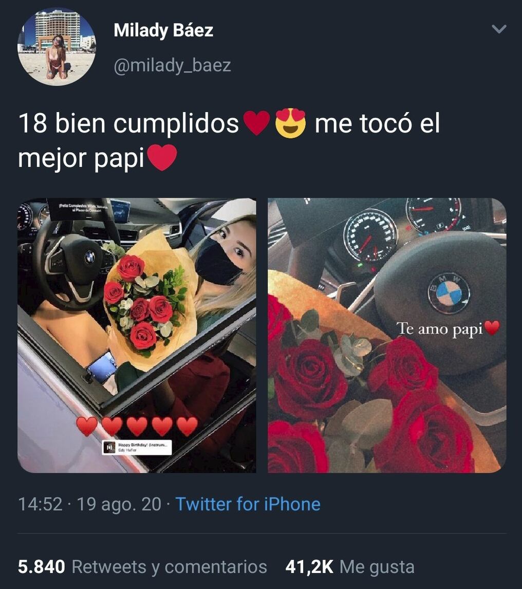 La Nación / Cumplió 18, su papá le regaló un BMW, lo publicó y descubren  que es un capo narco que está preso