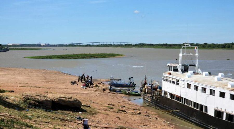 Para septiembre, podría paralizarse la navegación en el tramo norte del río Paraguay 