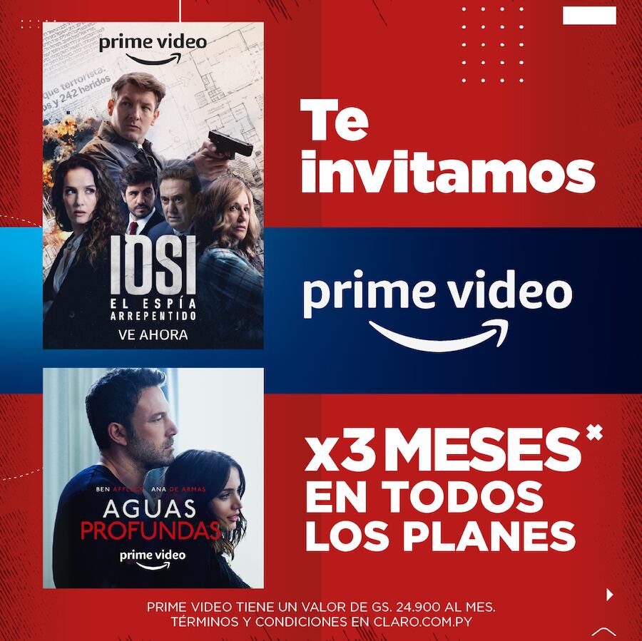 La Nación / Claro integra Prime Video, con nuevas series y filmes